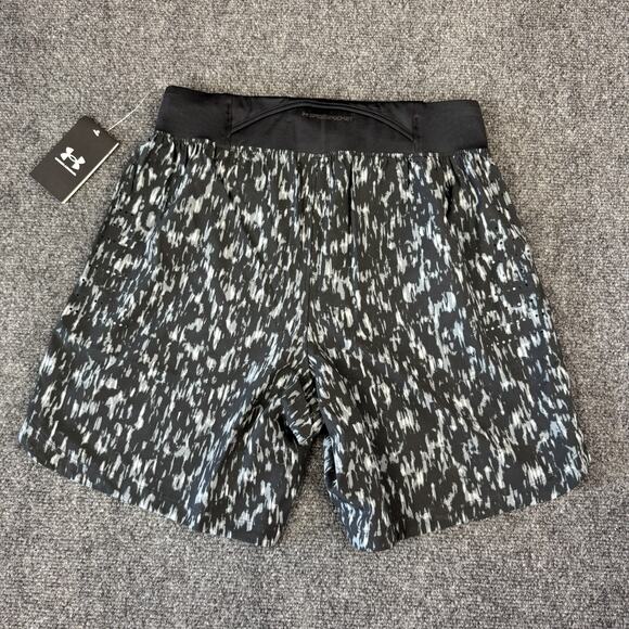 Under Armour UA Launch Elite 7" Shorts Mens Size Small Lined Black 1383269 002 - Picture 3 of 8